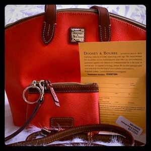 Dooney & Burke purse and wristlet